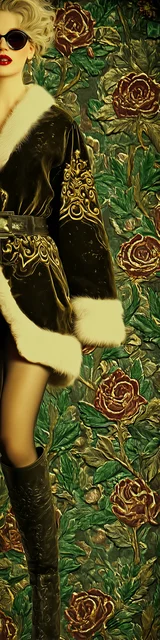 Free printable Christmas bookmarks of an elf woman in a green robe